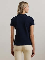 Lauren Ralph Lauren Crest-Patch Piqué Polo Shirt - Image 3 of 8