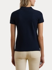 Lauren Ralph Lauren Crest-Patch Piqué Polo Shirt - Image 5 of 8