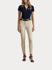 Lauren Ralph Lauren Crest-Patch Piqué Polo Shirt - Image 7 of 8