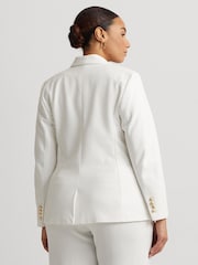 Lauren Ralph Lauren Curve Anfisa Crest Logo Blazer Jacket - Image 2 of 6