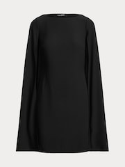 Lauren Ralph Lauren Petra Cape Georgette Cocktail Mini Dress - Image 8 of 8