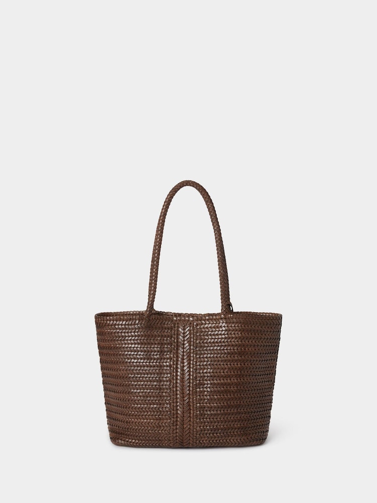 Osprey London Lima leðurbrún Taupoki taska - Image 3 of 5