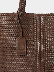 Osprey London The Lima Leather Brown Tote Bag - Image 5 of 5