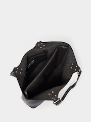 Bolso tote de cuero negro The Monterrey de Osprey London - Imagen 3 de 5