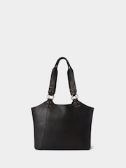Bolso tote de cuero negro The Monterrey de Osprey London - Imagen 4 de 5