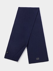 Osprey London Blue Ribbed Scarf - Image 2 of 3