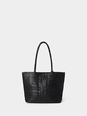 Osprey London The Lima Leather Black Tote Bag - Image 4 of 5