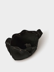 Osprey London The Monterrey Leather Bucket Black Bag - Image 4 of 6