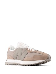 New Balance Brown Mens 327 Trainers - Image 3 of 5