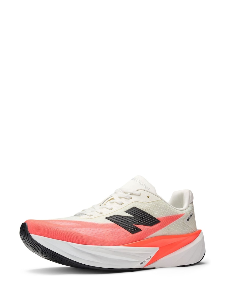New Balance White/Blue/Red Mens Fuelcell Rebel Trainers - Image 2 of 6