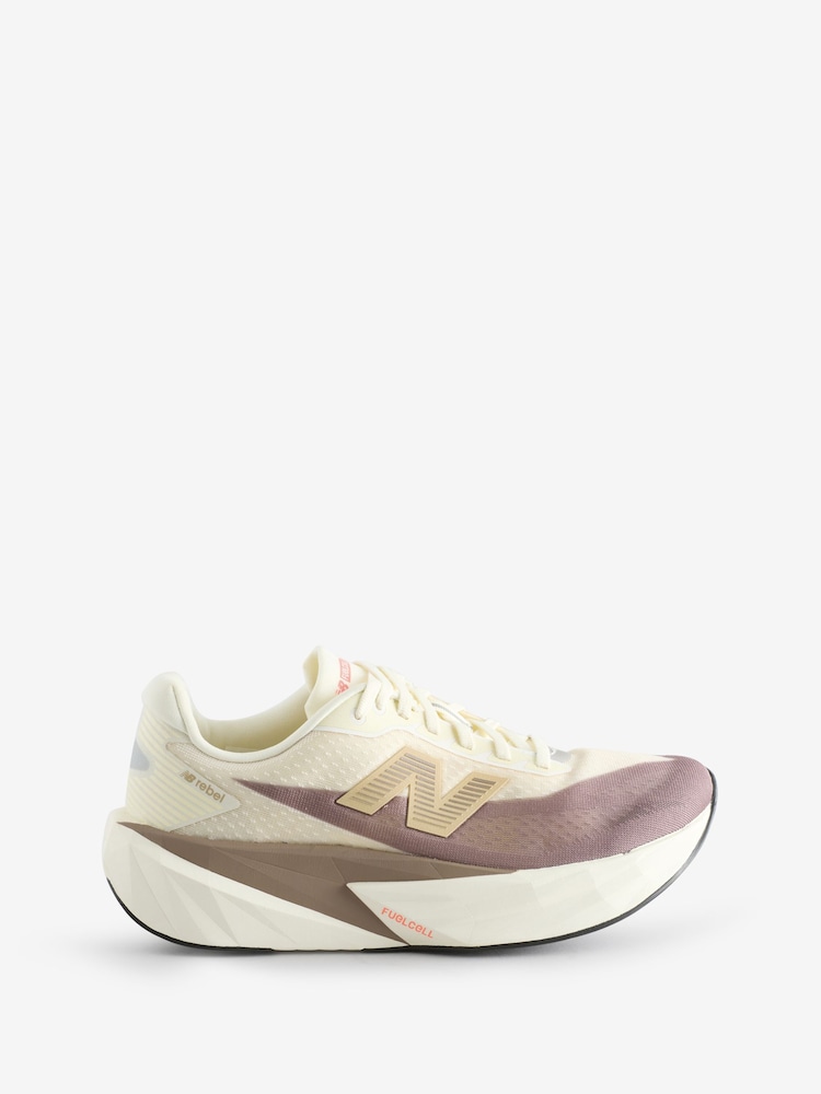 New Balance White Ground Mens Fuelcell Rebel Trainers - Image 1 of 1