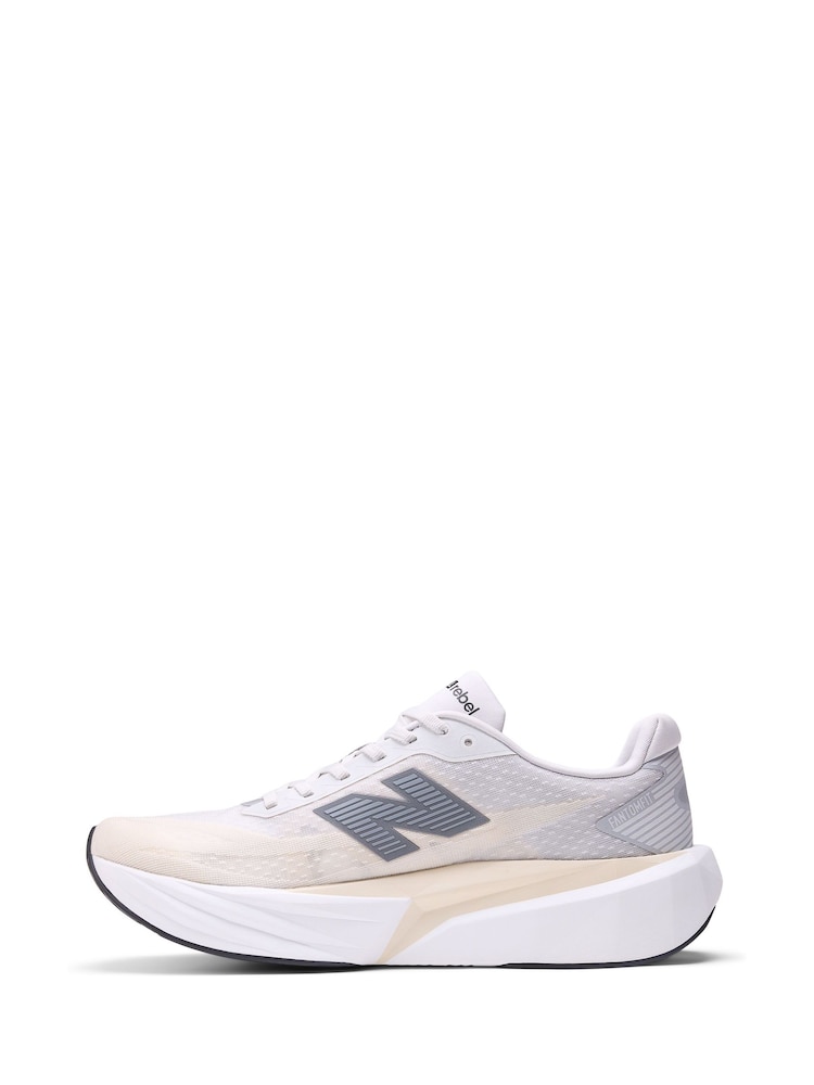 New Balance White Mens Fuelcell Rebel Trainers - Image 2 of 13 New Balance White Mens Fuelcell Rebel Trainers - Image 2 of 13