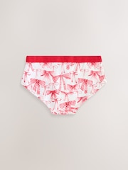 Red Hipster Briefs 5 Pack (2-16yrs) - Image 3 of 9