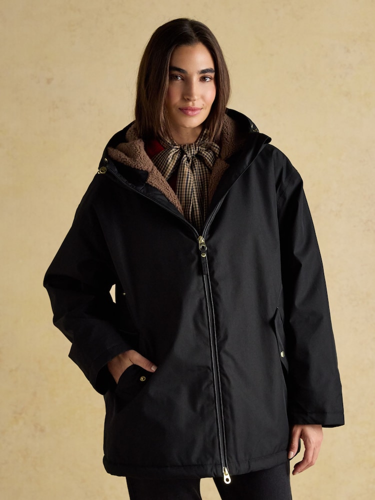 Joules Coverwell Waterproof Fleece Lined Coat - Imagem 1 de 11