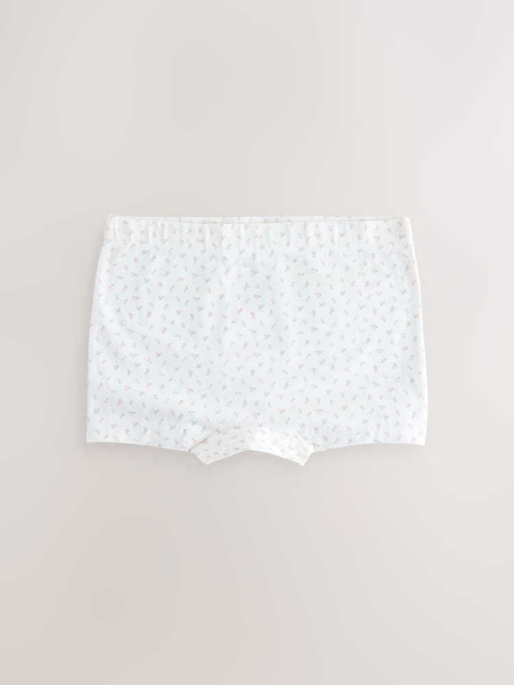Ecru White Short Briefs 5 Pack (2-16yrs) - Image 2 of 9 Ecru White Short Briefs 5 Pack (2-16yrs) - Image 2 of 9