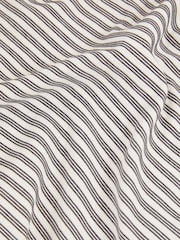 Reiss White/Navy June Heavyweight Striped T-Shirt - Image 6 of 6