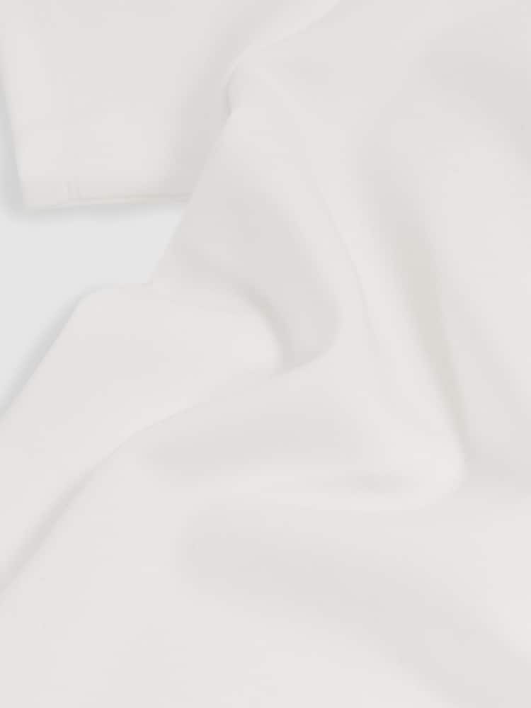 Reiss White Bradley 9-13 yrs Interlock-Jersey Crew-Neck T-Shirt - Image 4 of 4