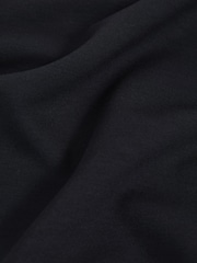 Reiss Navy Bradley 3-9 yrs Interlock-Jersey Crew-Neck T-Shirt - Image 4 of 4