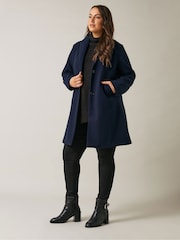 Evans Blue City Coat - Image 4 of 5