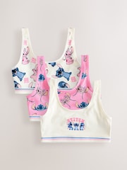Blue Lilo And Stitch Disney Crop Tops 3 Pack (5-16yrs) - Image 1 of 7