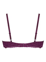 Hunkemöller Blue Marine Non-Padded Underwired 100% Cotton Bra - Image 5 of 5