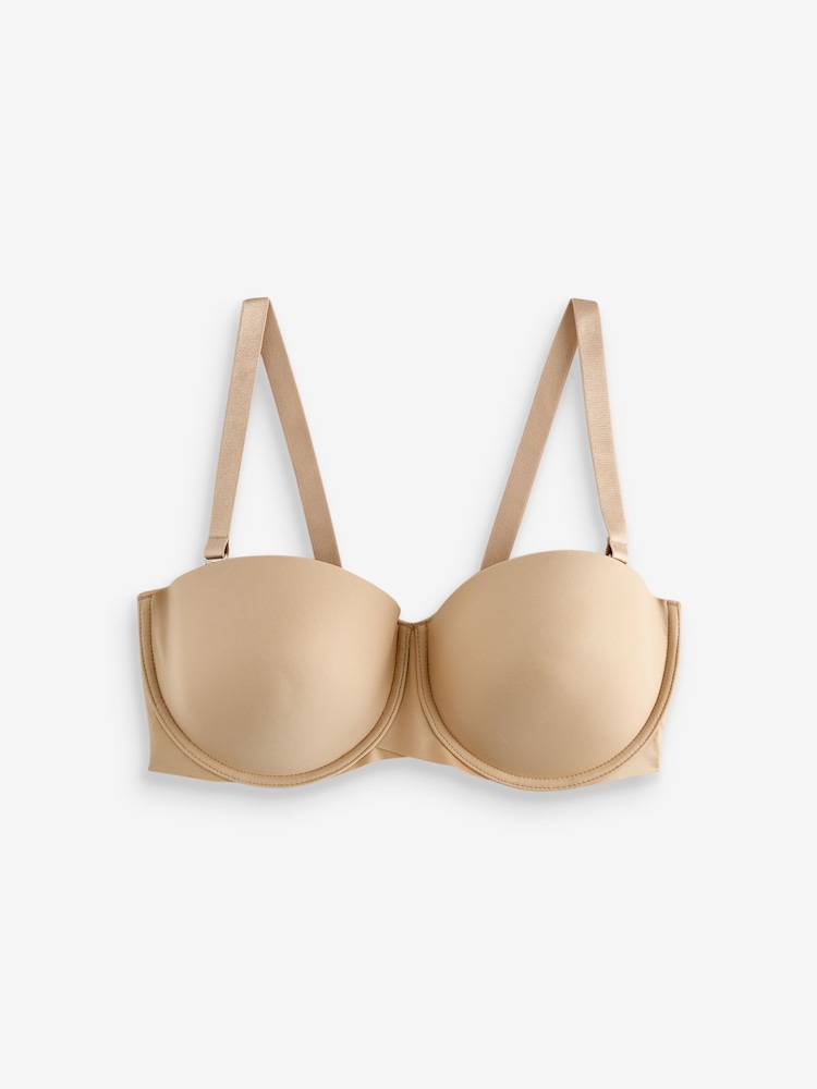 Hunkemöller Nude Jane Padded Underwired Strapless Bra - Image 1 of 1