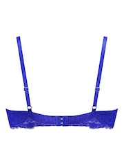 Hunkemöller Blue Marine Non-Padded Underwired 100% Cotton Bra - Image 5 of 5