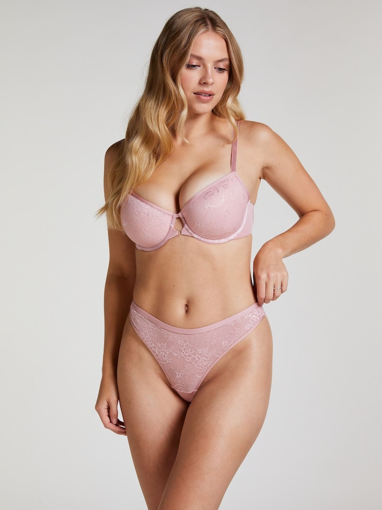 Hunkemoller Grey Lea Thongs - Image 1 of 5 Hunkemoller Grey Lea Thongs - Image 1 of 5