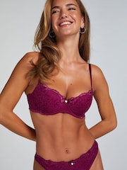 Lila - Hunkemöller Purple Marine Padded Underwired Bra - Bild 1 von 5