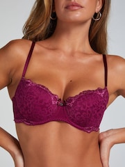 Lila - Hunkemöller Purple Marine Padded Underwired Bra - Bild 2 von 5