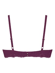 Lila - Hunkemöller Purple Marine Padded Underwired Bra - Bild 5 von 5