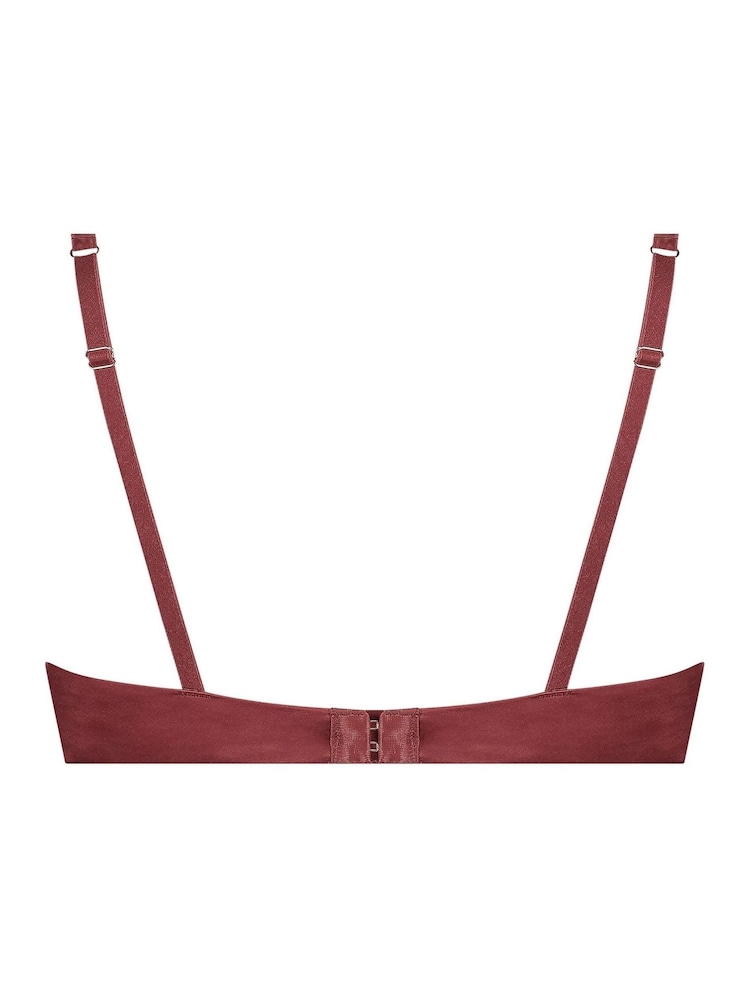 Hunkemoller Red Ember Non Padded Underwired Bra - Image 5 of 5