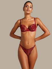 Hunkemoller Red Ember knickers - Image 1 of 5