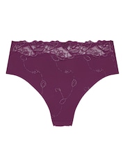 Hunkemoller Blue Diva High Knickers - Image 4 of 5