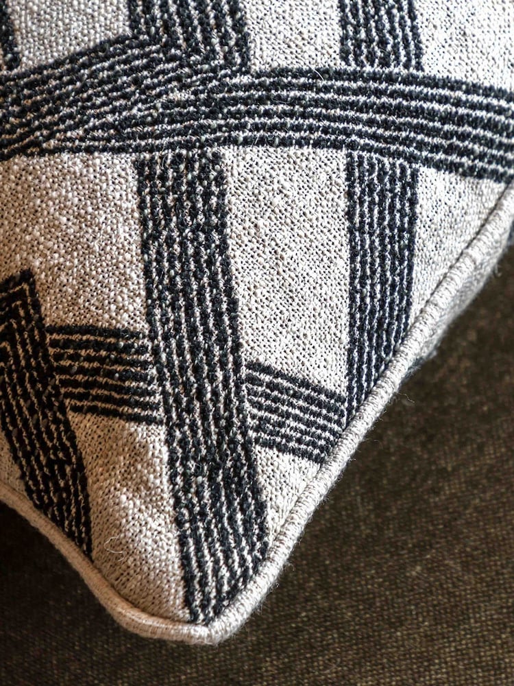 Gallery Home Grey Celestia Jacquard Cushion - Image 2 of 4 Gallery Home Grey Celestia Jacquard Cushion - Image 2 of 4