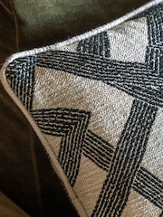 Gallery Home Grey Celestia Jacquard Cushion - Image 3 of 4