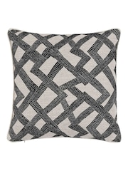 Gallery Home Grey Celestia Jacquard Cushion - Image 4 of 4