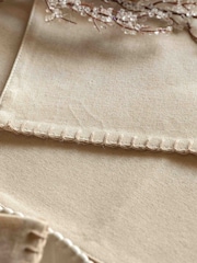 Gallery Home Cream Deco Luxe Snowdrop Table Runner - Image 2 of 4