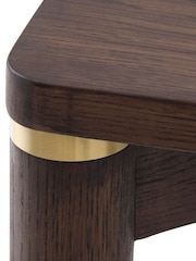 Royalcraft Dark Espresso Arka Dark Wood Dining Table - Image 5 of 7