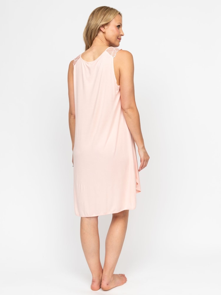 Cyberjammies Pink Nora Rose Jersey Swing Nightdress - Image 2 of 4