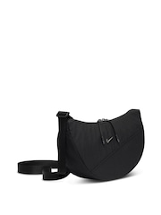 Nike Black Bleached Turq Corduroy Aura Crescent Cross-Body Bag - Image 3 of 4