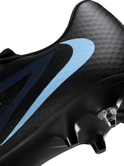 Nike Black Phantom Academy Soft Ground Football Boots - Image 13 of 14
