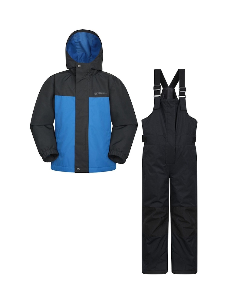 Mountain Warehouse Blue Polar Zone Kids Snow Jacket Jogges Set - Image 1 of 12