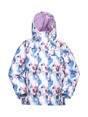 Mountain Warehouse Purple Polar Zone Kids Snow Jacket Jogges Set - Image 6 of 12