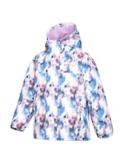 Mountain Warehouse Purple Polar Zone Kids Snow Jacket Jogges Set - Image 8 of 12