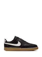 Nike Black Court Vision Low Trainers - Image 1 of 5