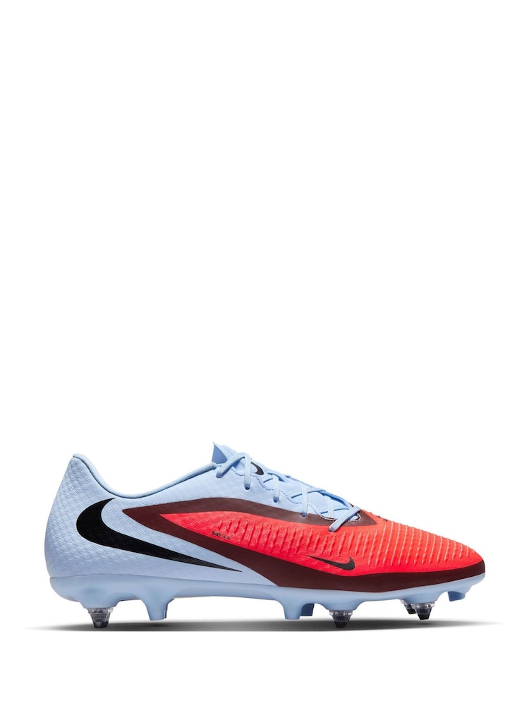 Nike Blue Phantom Academy Soft Ground Football Boots - Image 1 of 12 Nike Blue Phantom Academy Soft Ground Football Boots - Image 1 of 12