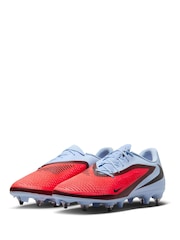 Nike Blue Phantom Academy Soft Ground Football Boots - Image 6 of 12
