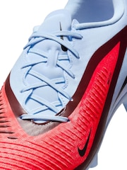 Nike Blue Phantom Academy Soft Ground Football Boots - Image 9 of 12