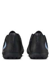 Nike Black Phantom Club Turf Football Boots - Image 6 of 10